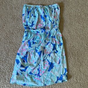Lilly Pulitzer elastic Cotten short dress
